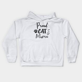 Proud as Cat Mama Kids Hoodie